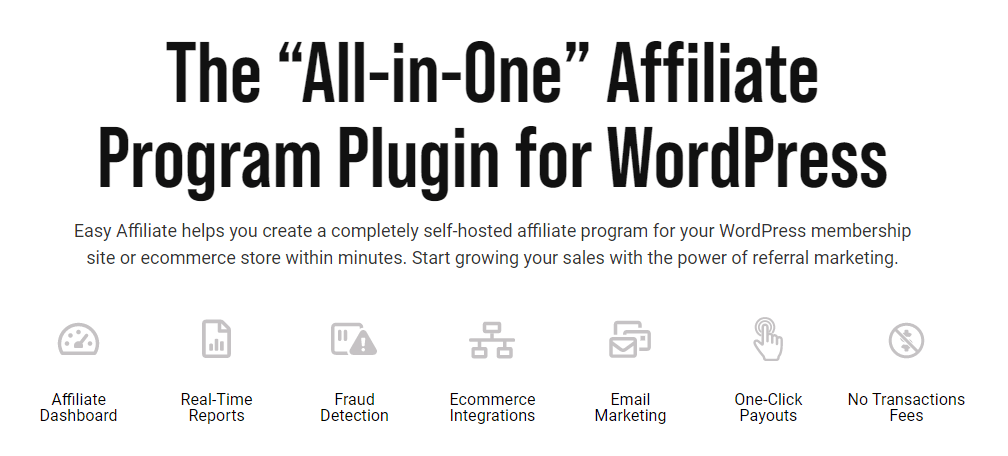 The Easy Affiliates plugin